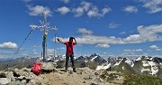44 Alla croce di vetta del Corno Stella (2620 m)